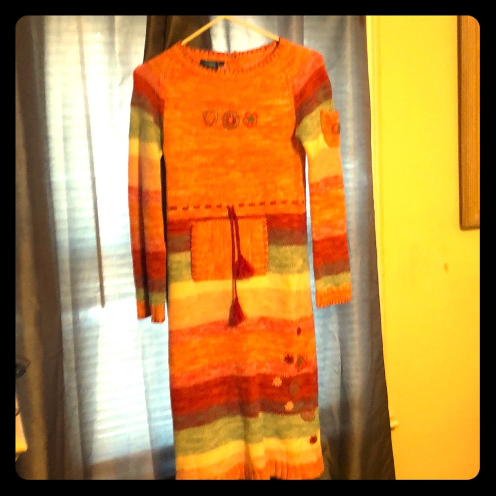 Retro sweat dress